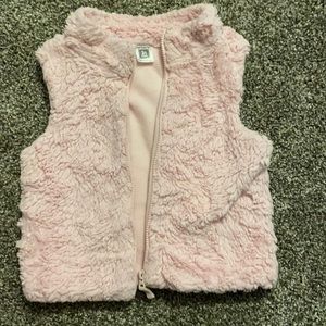 3T Carter’s pink fleece zip up vest